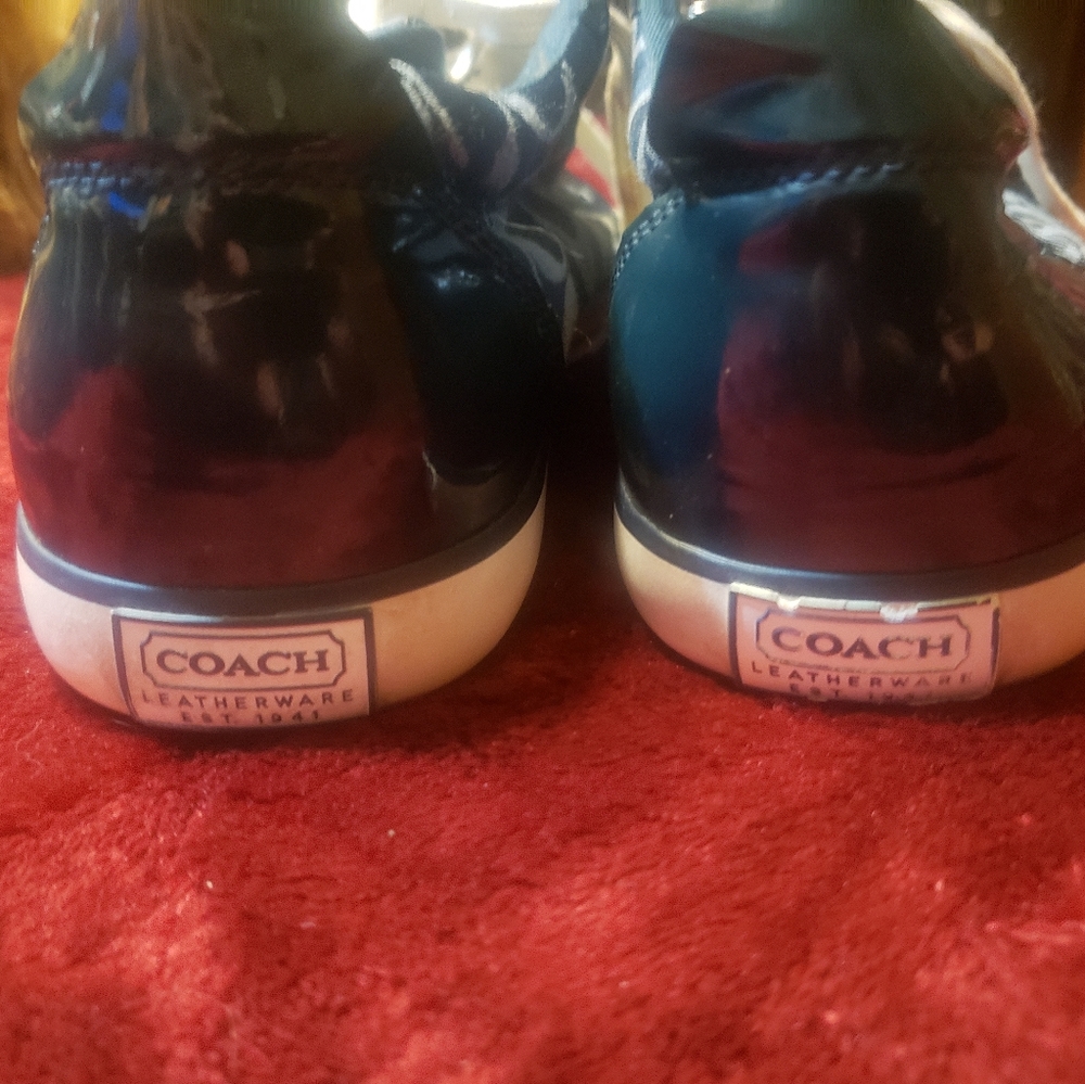 Coach Denim C Logo Sneakers 8.5 - Gem
